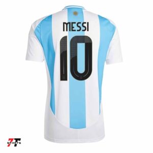 Sports Argent Blue Meesii 10 World Cup Football Jersey 2024 - Image 3